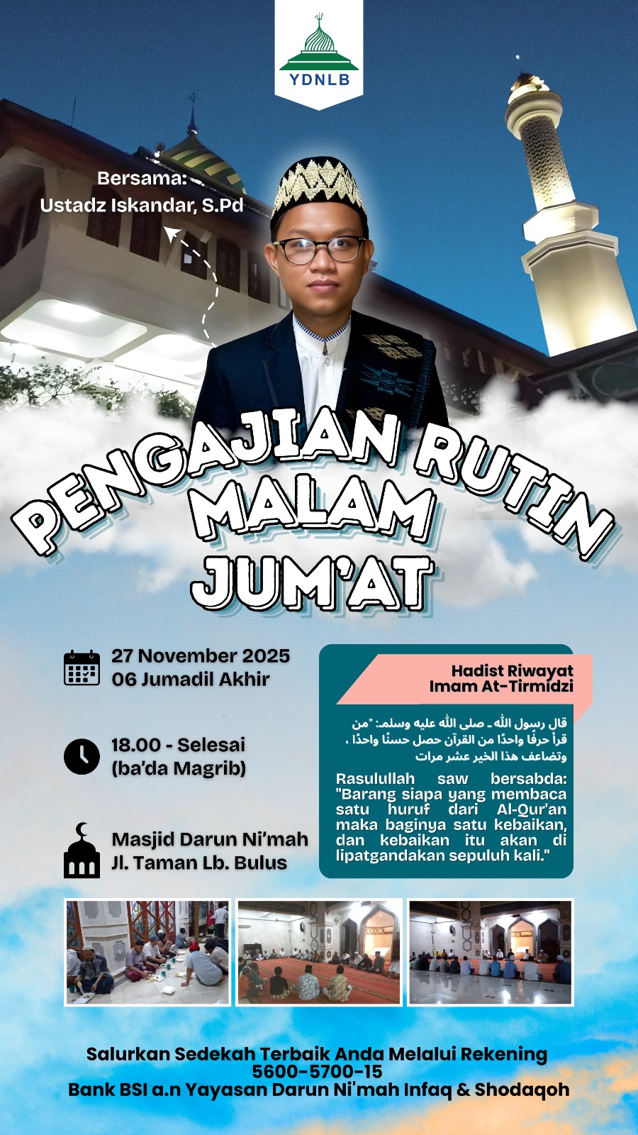 YASINAN MALAM JUM'AT YASINAN MALAM JUM'AT